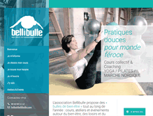 Tablet Screenshot of bellibulle.com